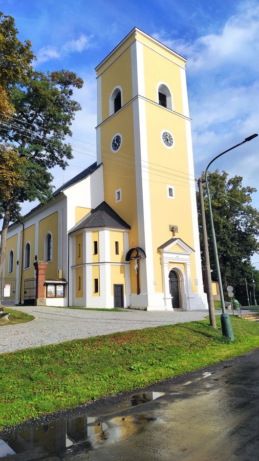 Kostel sv. Jana Křtitele Újezd u Uničova